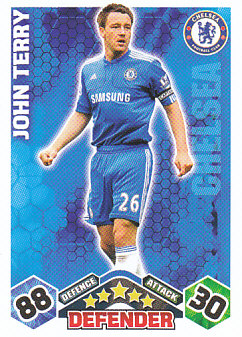 John Terry Chelsea 2009/10 Topps Match Attax #114